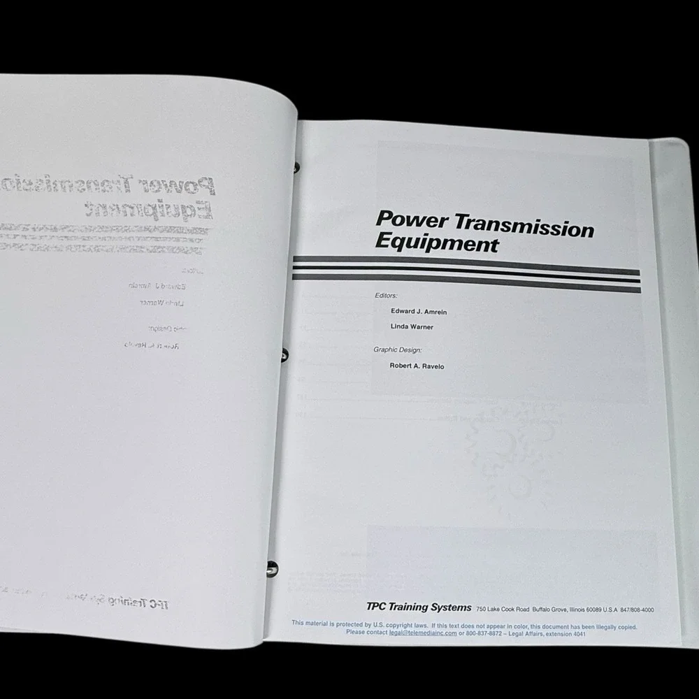 TPC Training Manual Power Transmission Equipment #303.1 1998‎